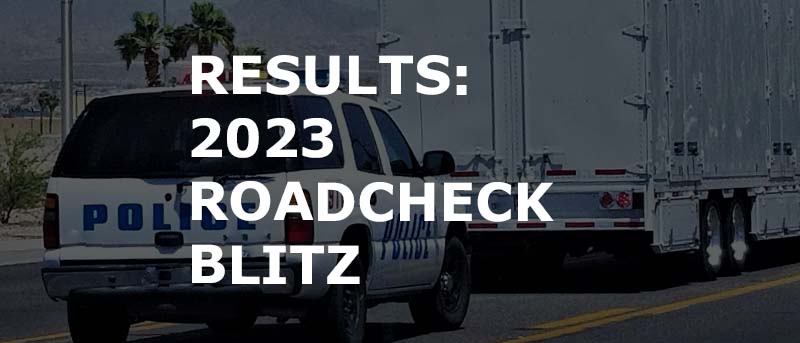 Read more about the article 2023 International Roadcheck Results: What We Learned