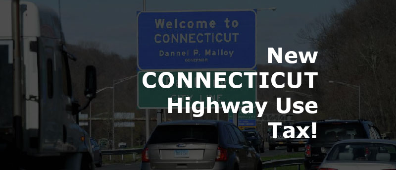 New Highway Use Tax on Carriers Effective January 1 In Connecticut