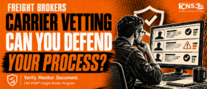 How Freight Brokers Can Vet Motor Carriers and Build a Defensible Carrier Selection Process