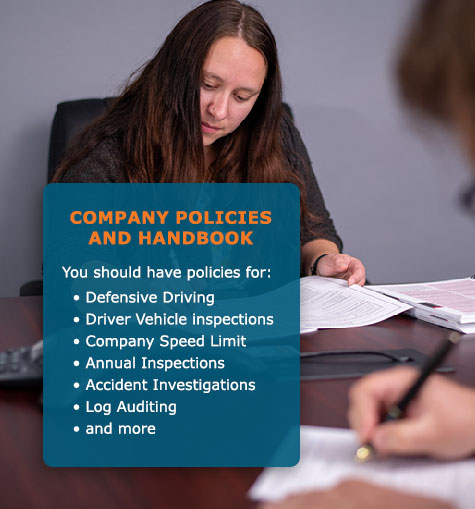 Company Policies and Handbook | DOT Driver Services | CNS