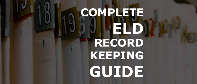 Complete ELD Data Record-Keeping Guide