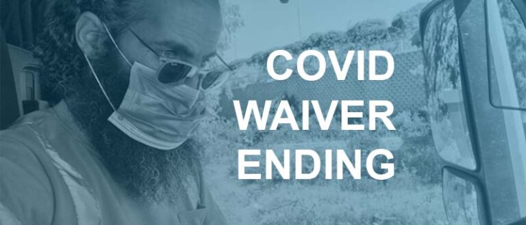 HOS COVID waiver ending