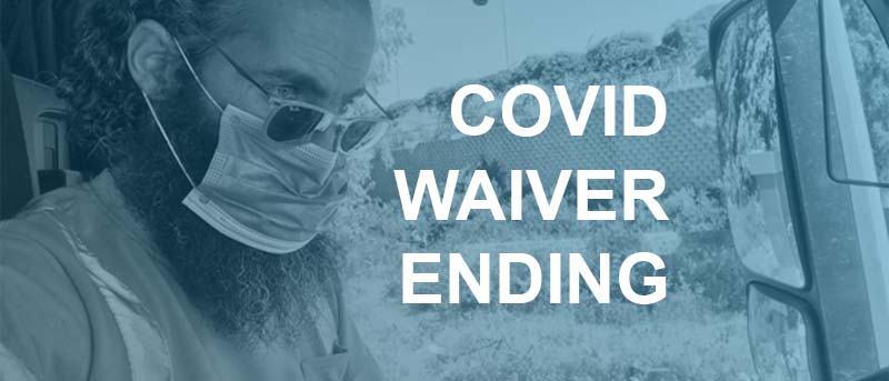 Read more about the article ENDING: HOS COVID-emergency waiver through mid-October