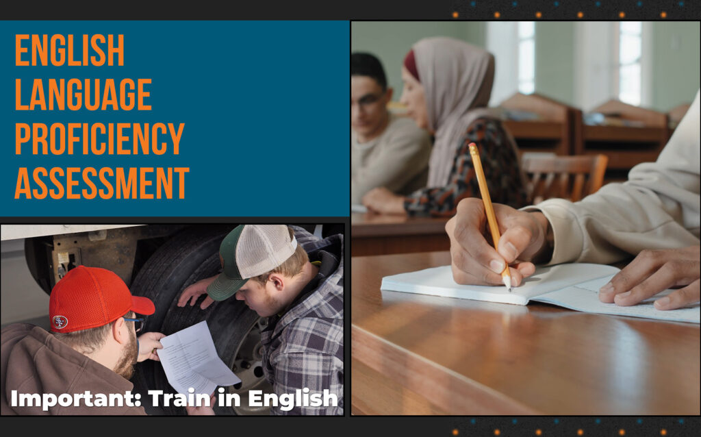 This English Language Proficiency Assessment video course prepares drivers to meet FMCSA English language requirements, helping them avoid costly Out-of-Service orders and stay compliant on the road.
