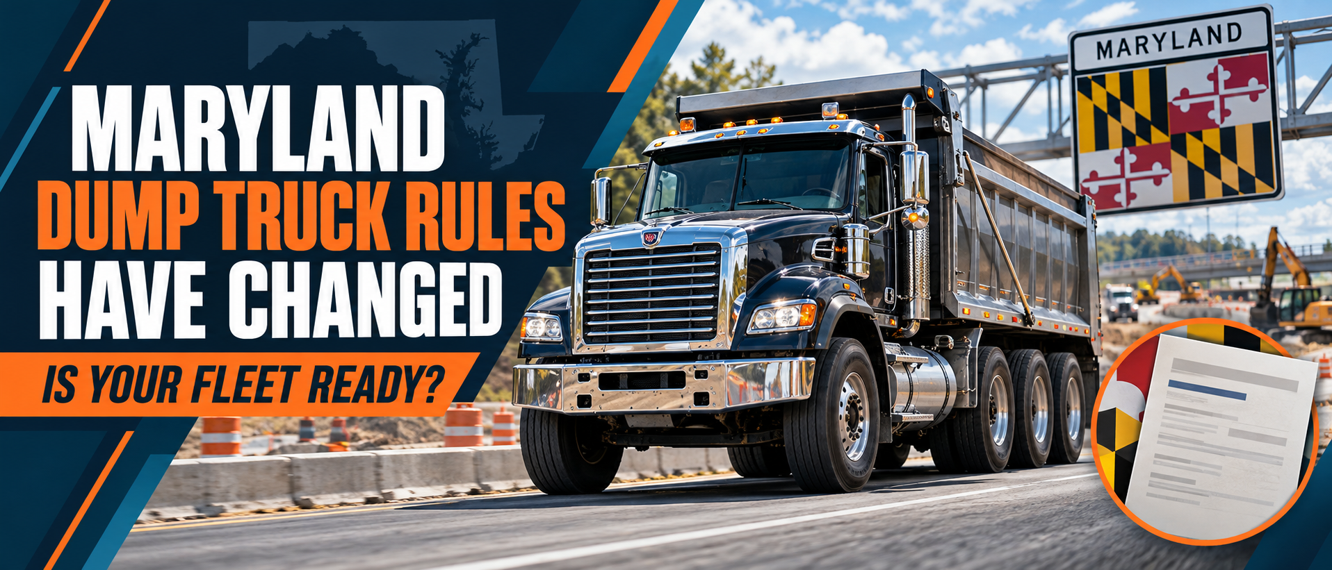 Maryland Dump Truck Rules Have Changed: Is Your Fleet Ready?