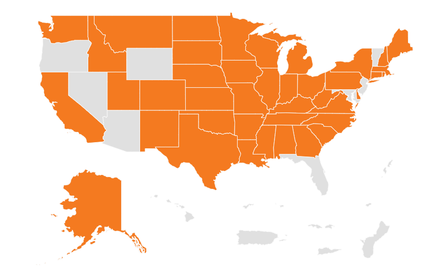 States requiring Intrastate DOT Numbers