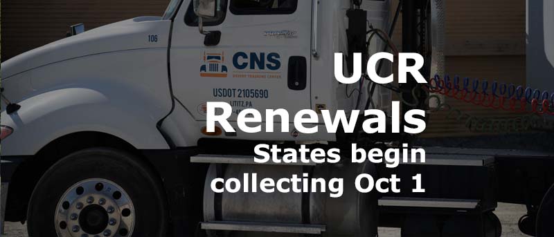 Read more about the article States begin collecting UCR Renewal Fees Oct 1