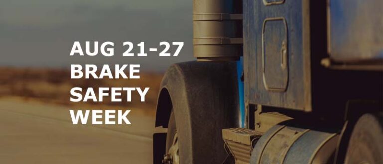 1 In 10 Will Be Placed OOS During 2022 CVSA Brake Safety Week Aug. 21-27
