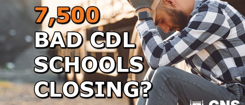 FMCSA Removes or Warns 7,500 CDL Training Providers: What It Means for New Drivers and Why CNS Driver Training Center Stands Apart