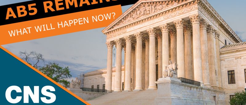 What Does Supreme Court's Denial to Review California’s AB5 Mean For Trucking?