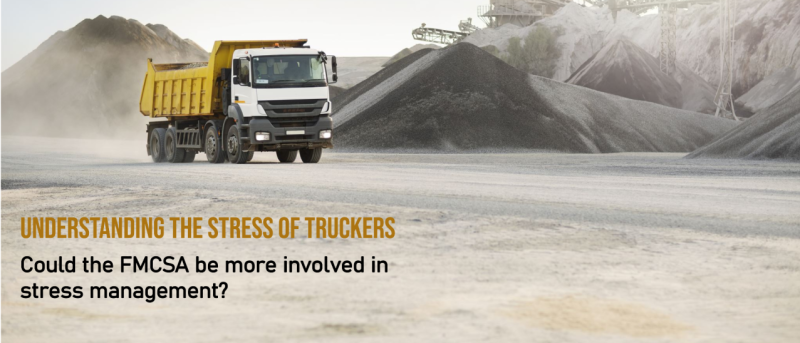 Understanding the stress of truckers. A Trucker’s Burden: What Stress?