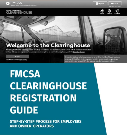 fmcsa clearinghouse registration guide