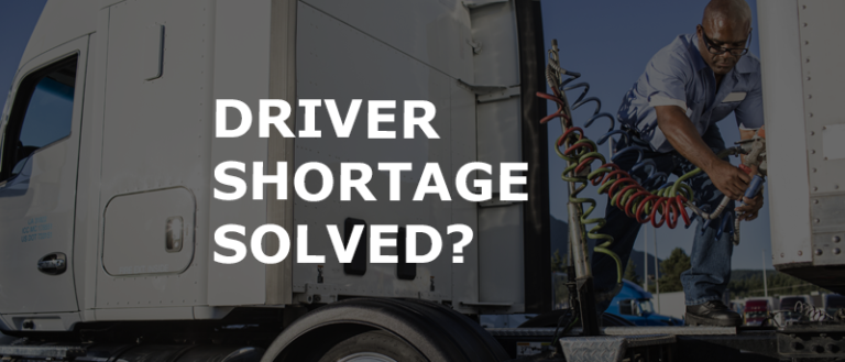 Driver Shortage Solved? No, Fuel Costs Just Became Top Trucking Concern