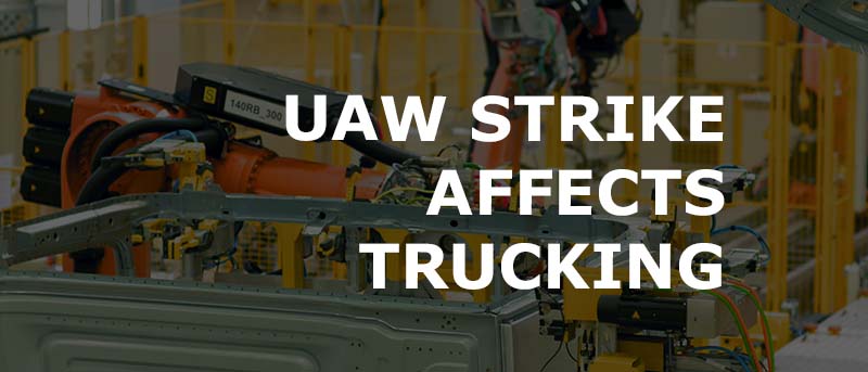 UAW Automaker Strike Affects Trucking as Mack Trucks Workers Join Picket Line