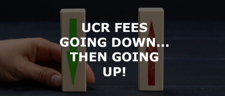 UCR Fees Reducing 9% Before Anticipated Increase the Following Year