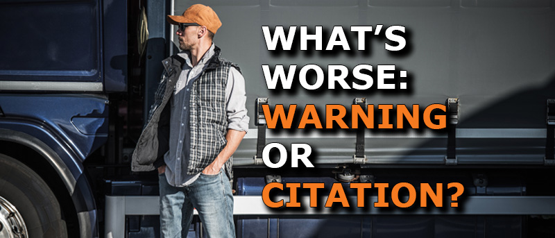 Read more about the article Why a “Warning” Can Hurt More Than a Citation for New Fleets